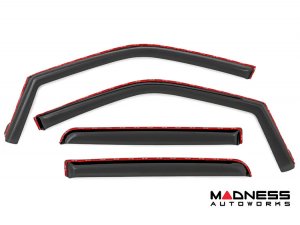 Ford Super Duty Side Widow Air Deflectors - In Channel Rain Guard Ford Super Duty Side Widow Air Deflectors - In Channel Rain Guard